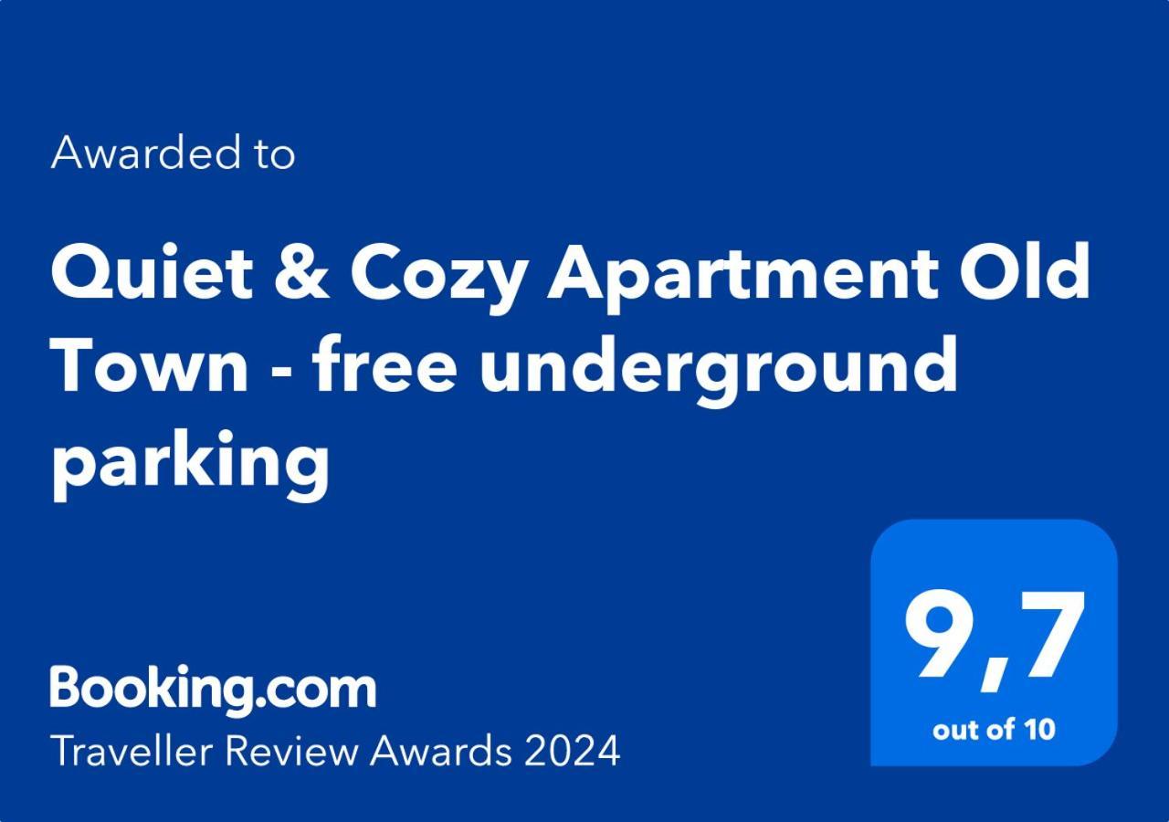 Quiet & Cozy Apartment Old Town - Free Underground Parking コシツェ エクステリア 写真